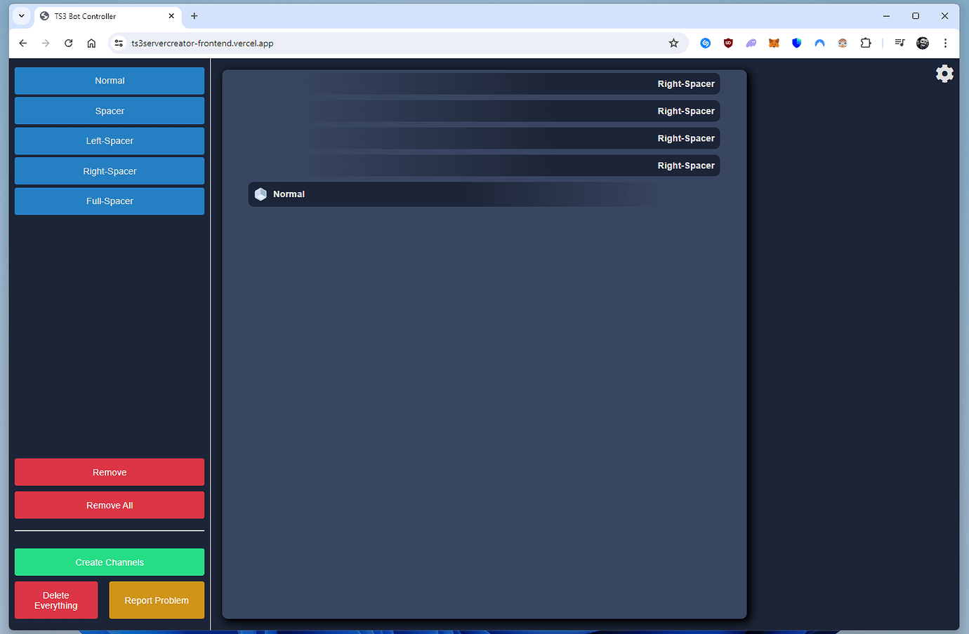 [👨‍🔬Tool] Ts3/5 - Server Channel Creator (Website) - TeamSpeak 3 Server ...