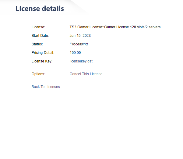 New License Suggestions And Feedback TeamSpeak