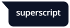 superscript